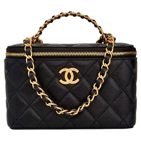 chanel vanity case 2022|Chanel vanity case bag small.